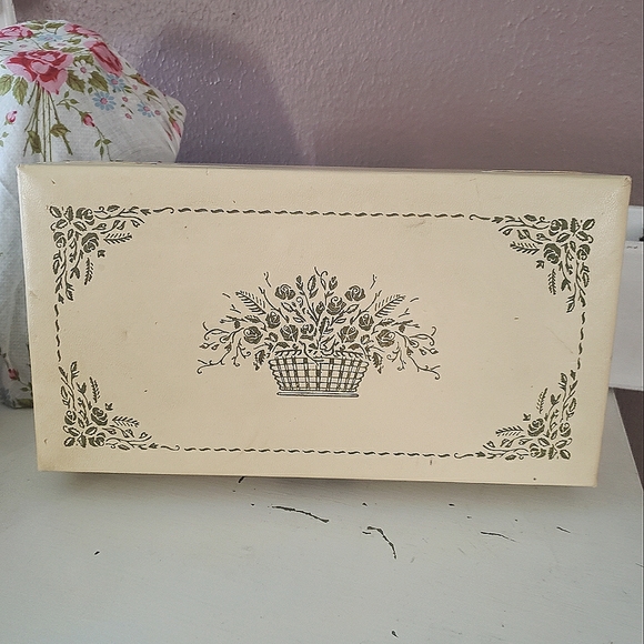 Vtg Purple Jewelry Box - Picture 5 of 11